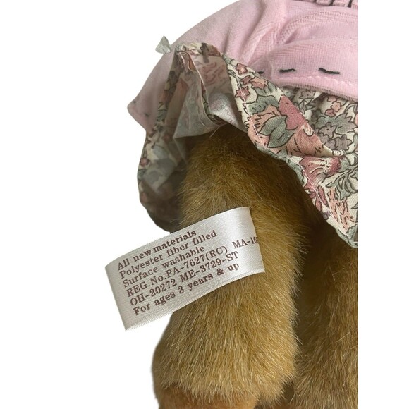 Hug Fun Vintage Bunny Rabbit Easter Spring 2001 Plush Stuffed Animal Toy Gift Ex - Picture 9 of 13